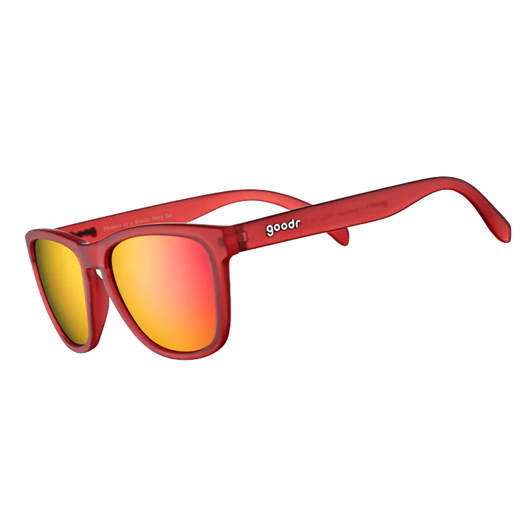 Goodr Accessories ONE SIZE Goodr OG Sunglasses - Phoenix at a Bloody Mary Bar - Up and Running