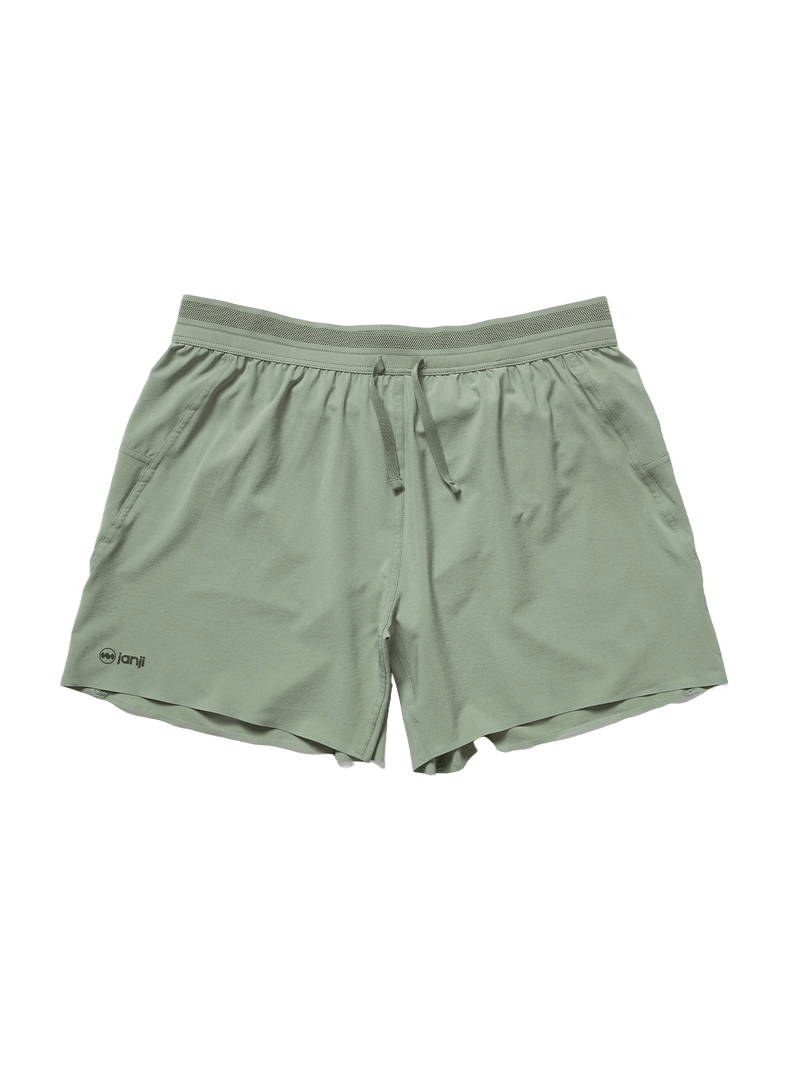 Janji Clothing Janji Men's 5 inch AFO Middle Short in Sage AW24 - Up and Running