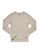 Janji Clothing Janji Men's Waffleloft Long Sleeve in Dune AW24 - Up and Running