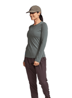 Janji Clothing Janji Women's Circa Daily Long Sleeve in Scree AW24 - Up and Running