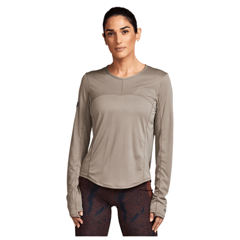 Janji Clothing Janji Women's Run All Day Long Sleeve in Silt AW24 - Up and Running