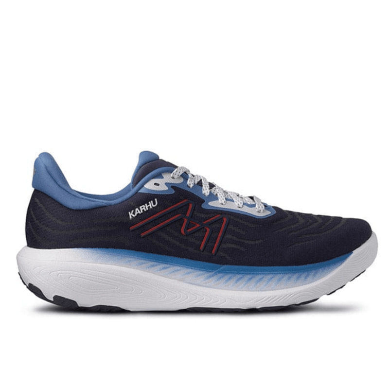 Karhu Shoes Karhu Ikoni 3.0 Men's Running Shoes Mood Indigo/Fiery Red AW24 - Up and Running