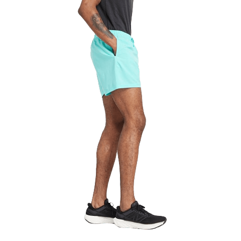 New Balance Clothing Men's New Balance Sport Essentials Short 5 inch Turquoise AW24 - Up and Running