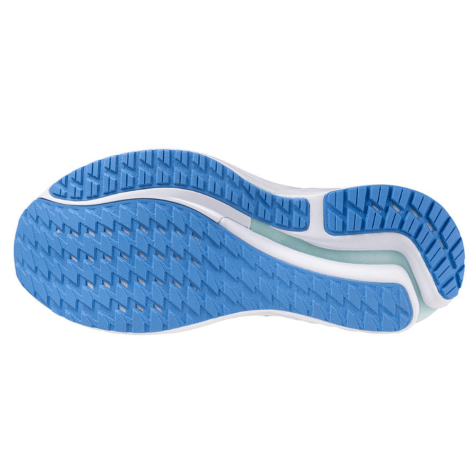 Mizuno Shoes Mizuno Men's Wave Inspire 21 Running Shoes in Tradewinds/Neo Mint/Frontier Blue SS25 - Up and Running