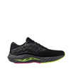 Mizuno Shoes Mizuno Wave Inspire 20 Men's Running Shoes in Black/Silver/Sunny Lime AW24 - Up and Running