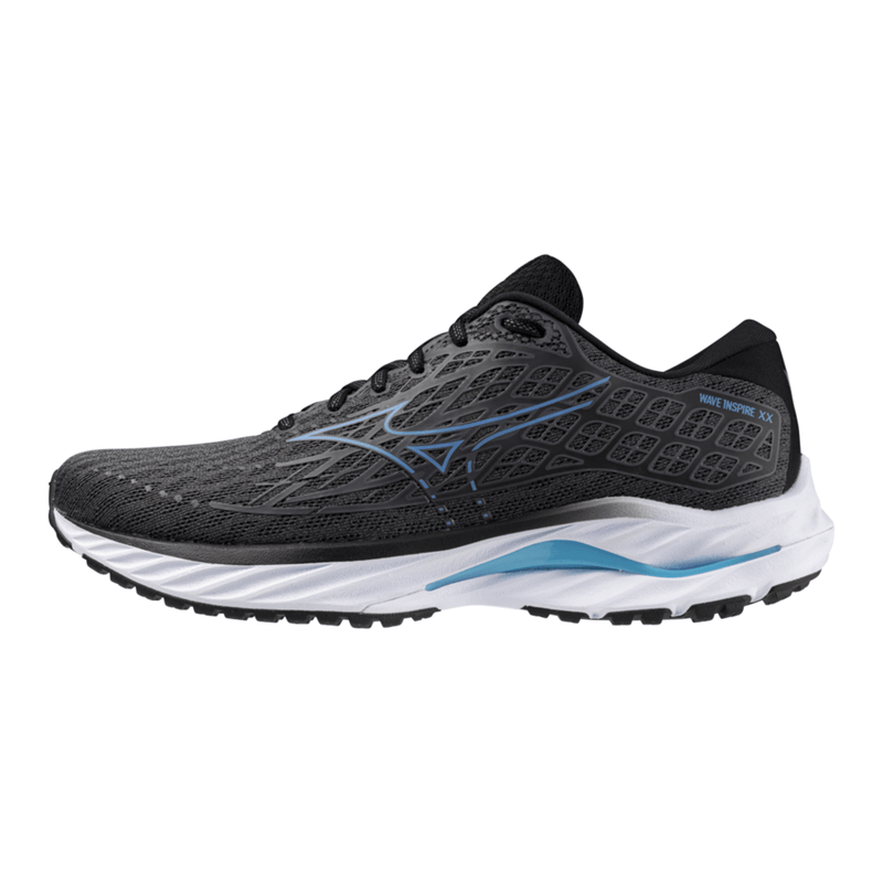 Mizuno Shoes Mizuno Wave Inspire 20 Men's Running Shoes Iron Gate/Parisian Blue/Black AW24 - Up and Running