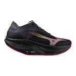 Mizuno Shoes Mizuno Wave Rebellion Pro 2 Men's Running Shoes-Black/Silver/Pink/Tetra-AW24 - Up and Running