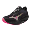 Mizuno Shoes Mizuno Wave Rebellion Pro Women's Running Shoes-Black/Silver/Pink/Tetra-AW24 - Up and Running