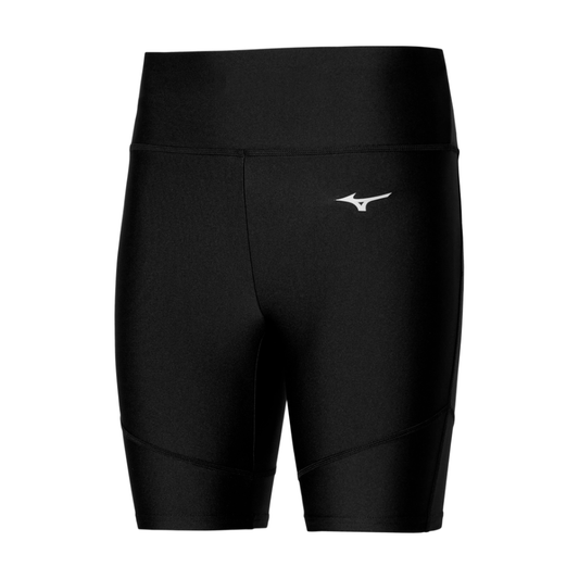Mizuno Clothing Mizuno Women's Impulse Core Mid Tight in Black SS25 - Up and Running