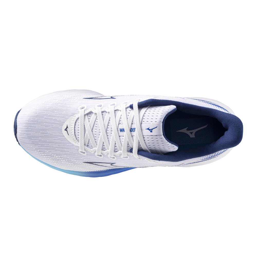 Mizuno Footwear Mizuno Women's Wave Rider 28 AW24 - White/Mugen Blue/River Blue - Up and Running