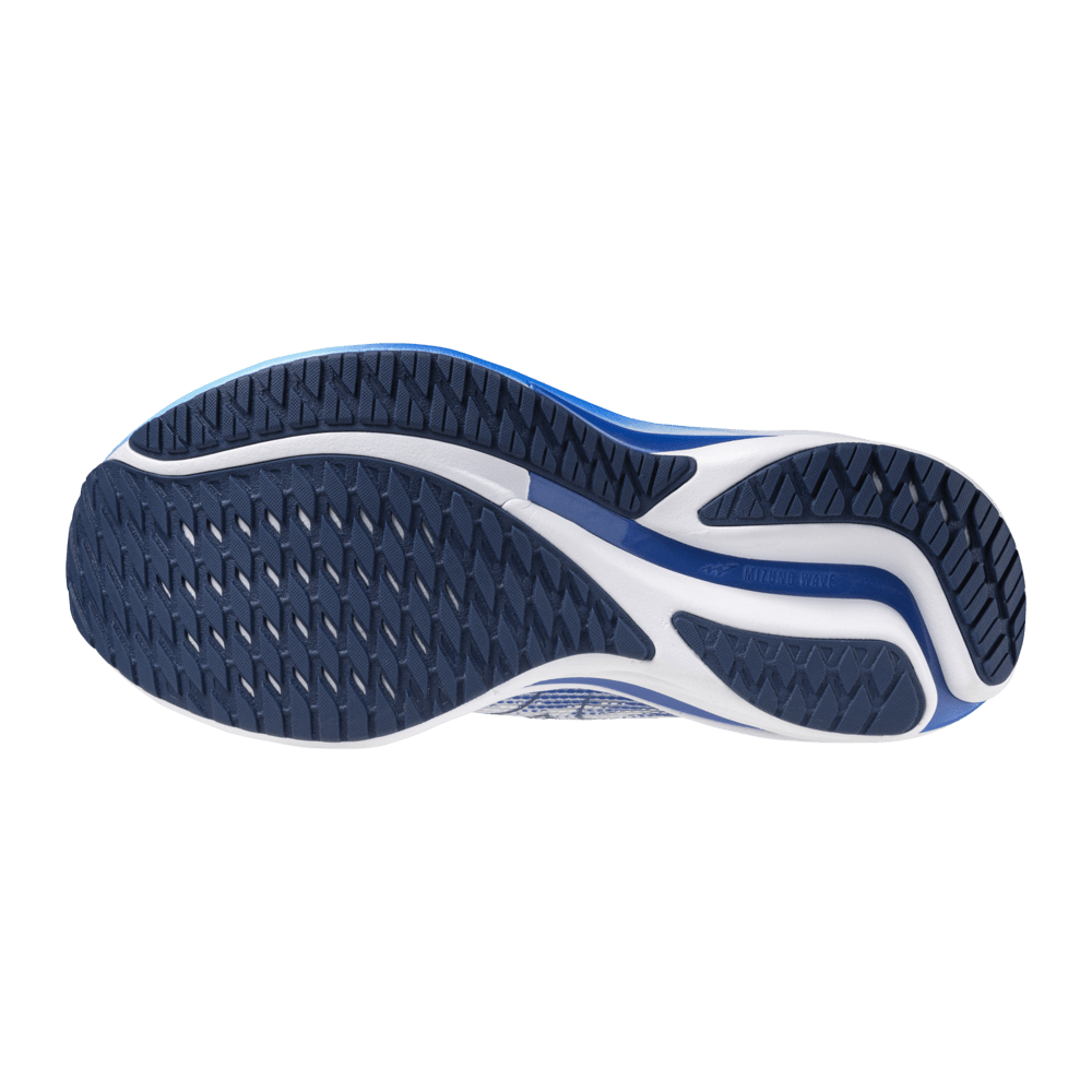 Mizuno Footwear Mizuno Women's Wave Rider 28 AW24 - White/Mugen Blue/River Blue - Up and Running