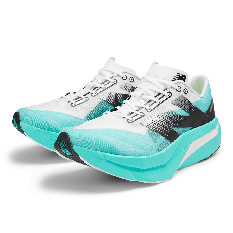 New Balance Shoes New Balance Fuelcell SC Elite v4 Men's Running Shoes AW24 Cyber Jade/White/Black - Up and Running