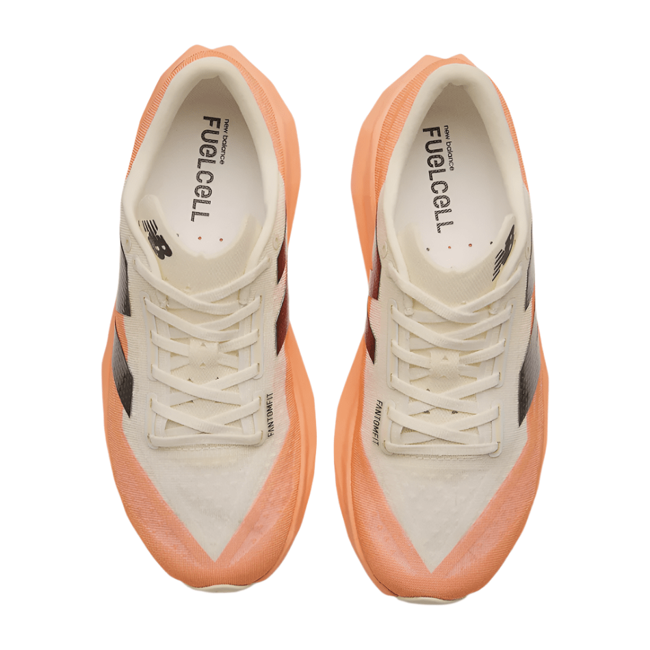 New Balance Shoes New Balance Men's FuelCell Rebel V4 Running Shoes in Hot Mango/Angora/Black SS25 - Up and Running