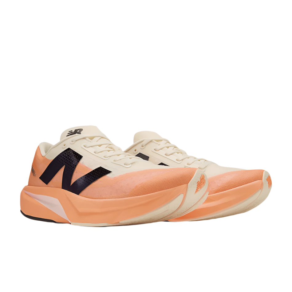 New Balance Shoes New Balance Men's FuelCell Rebel V4 Running Shoes in Hot Mango/Angora/Black SS25 - Up and Running
