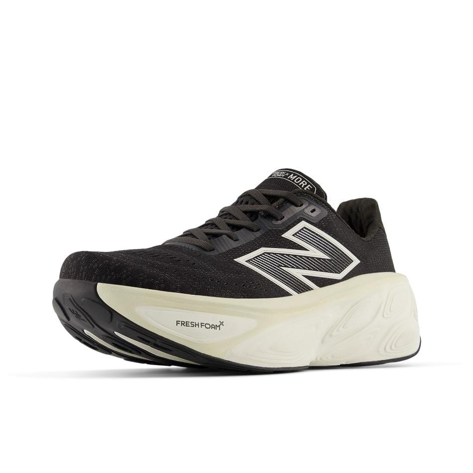 New Balance Shoes New Balance Men's More V5 Running Shoes in Black Cement SS25 - Up and Running