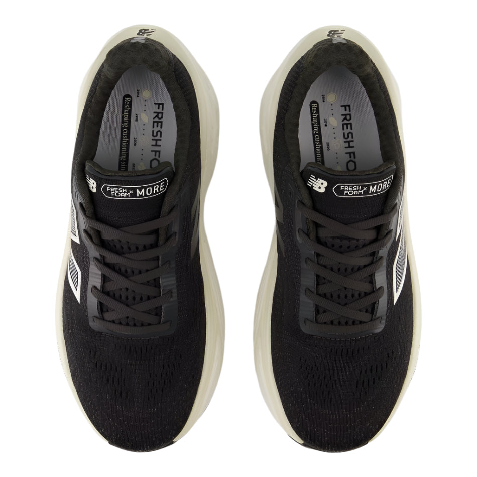 New Balance Shoes New Balance Men's More V5 Running Shoes in Black Cement SS25 - Up and Running
