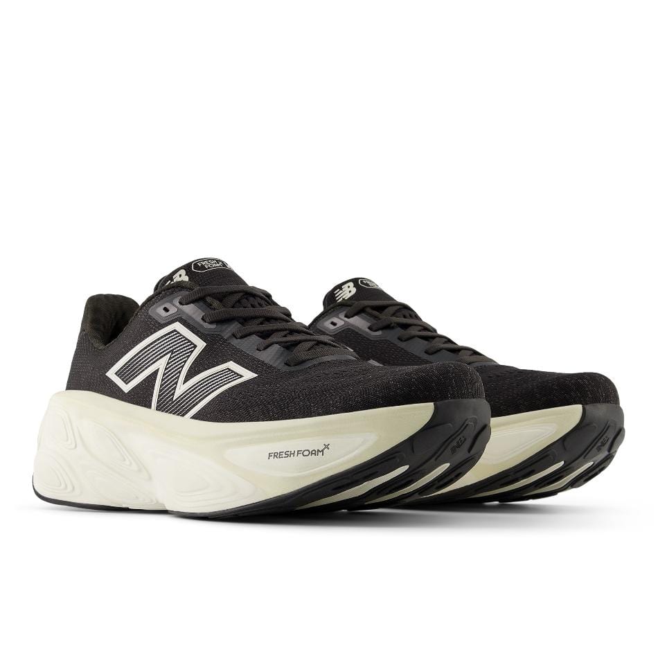 New Balance Shoes New Balance Men's More V5 Running Shoes in Black Cement SS25 - Up and Running