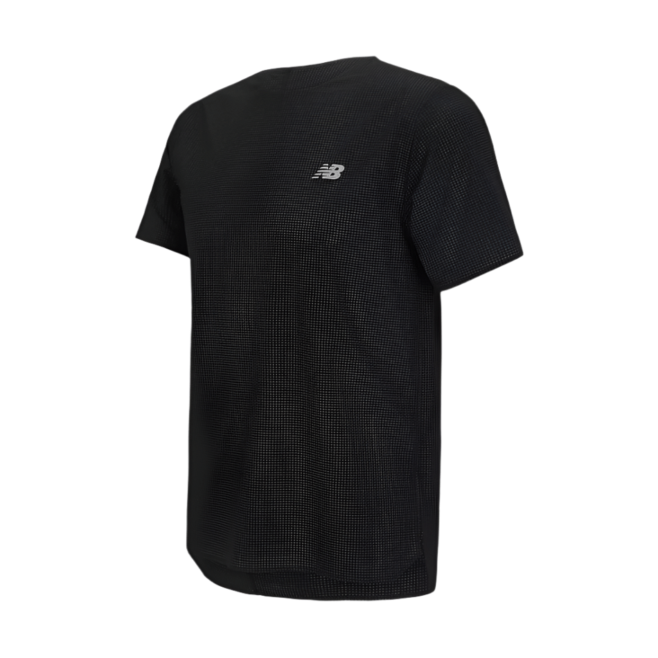 New Balance Clothing New Balance Men's Race Day Ultralight T-Shirt in Black SS25 - Up and Running