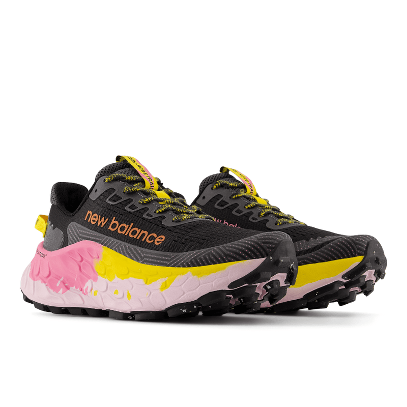 New Balance Shoes New Balance More Trail v3 Women's Running Shoes Black/Pink AW24 - Up and Running