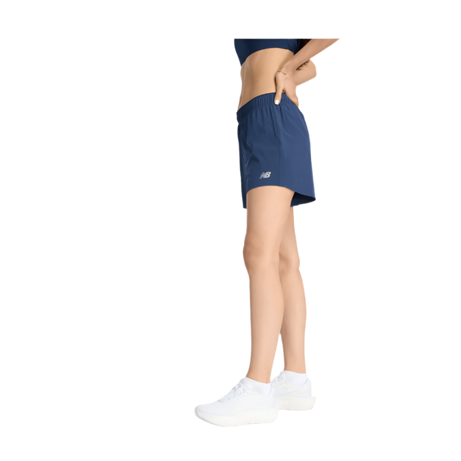 New Balance Clothing New Balance RC 5 Inch Short in NNY SS25 - Up and Running