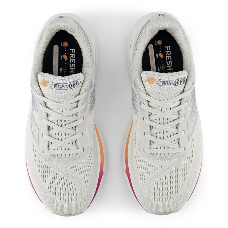 New Balance Shoes New Balance Women's 1080 v14 Running Shoes in Grey Matter/Silver Metallic - Up and Running