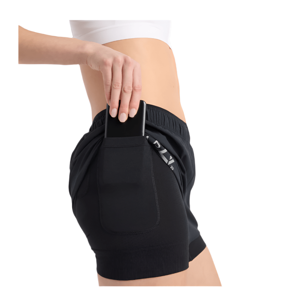 New Balance Clothing New Balance Women's 3" London Marathon RC 2-in-1 Short in Black SS25 - Up and Running