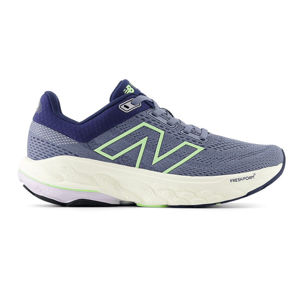 New Balance Footwear New Balance Women's 860 v14 SS24 - Grey/Lime - Up and Running
