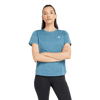 New Balance Clothing New Balance Women's Athletics T-shirt in Terrarium Heather AW24 - Up and Running