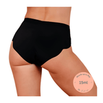 Nixi Accessories Nixi Women's Susie Sporty Hip Hugger Black Knickers - Up and Running