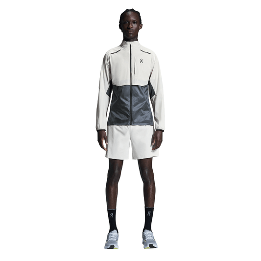 On Clothing On Men's Weather Jacket in Silver/Eclipse SS25 - Up and Running