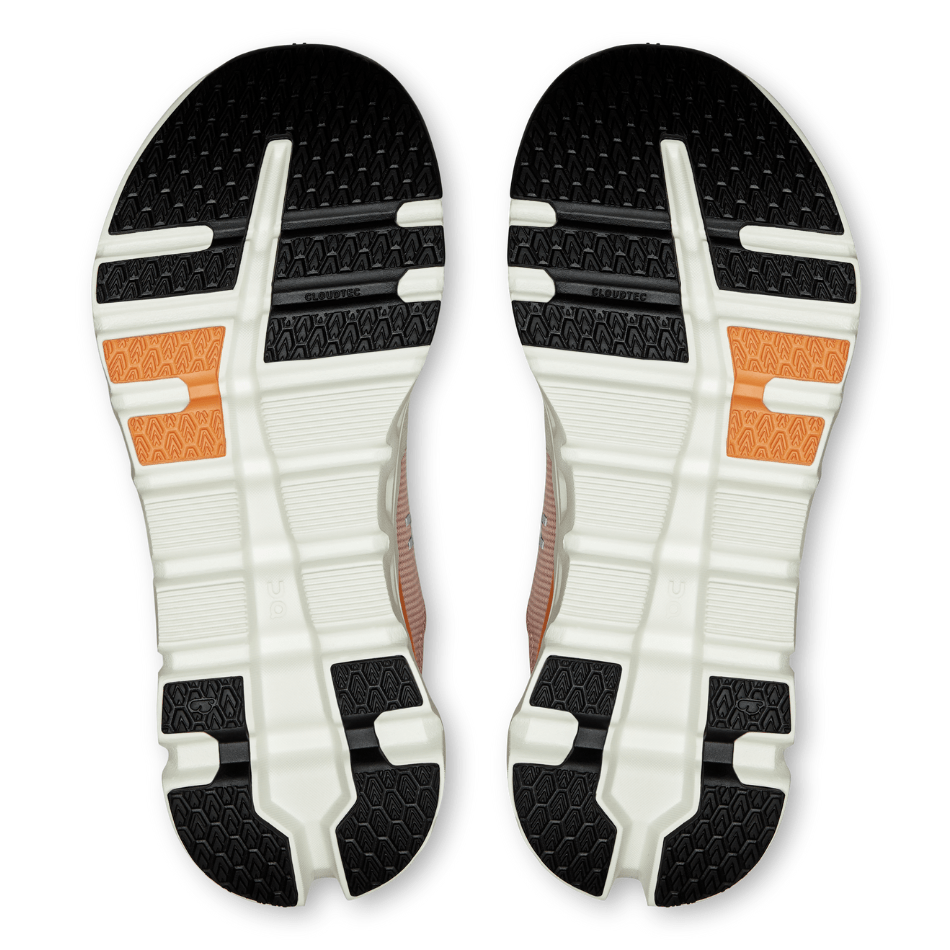 On Shoes On Women's Cloudrunner 2 Running Shoes in Pearl/Tangerine SS25 - Up and Running