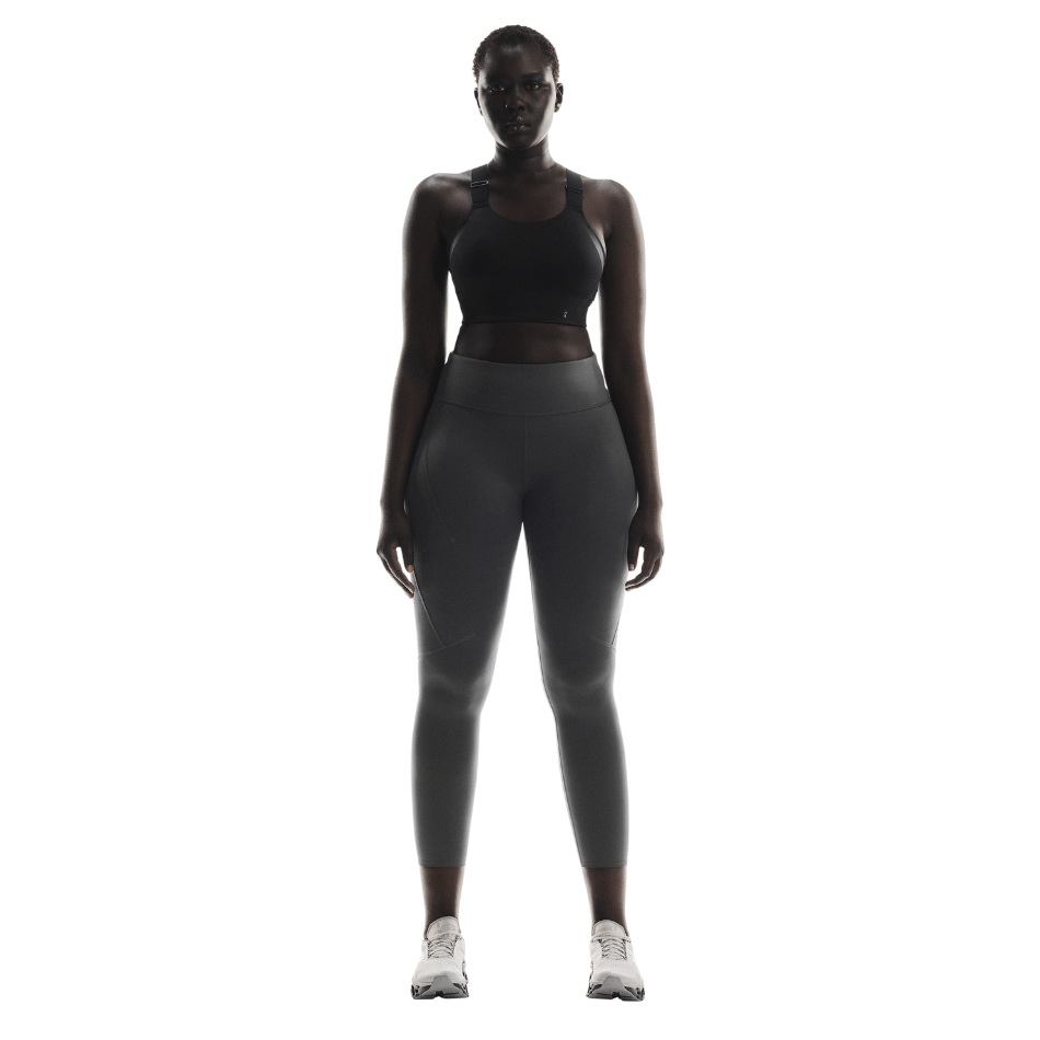 On Clothing On Women's Performance Tights 7/8 in Eclipse SS25 - Up and Running