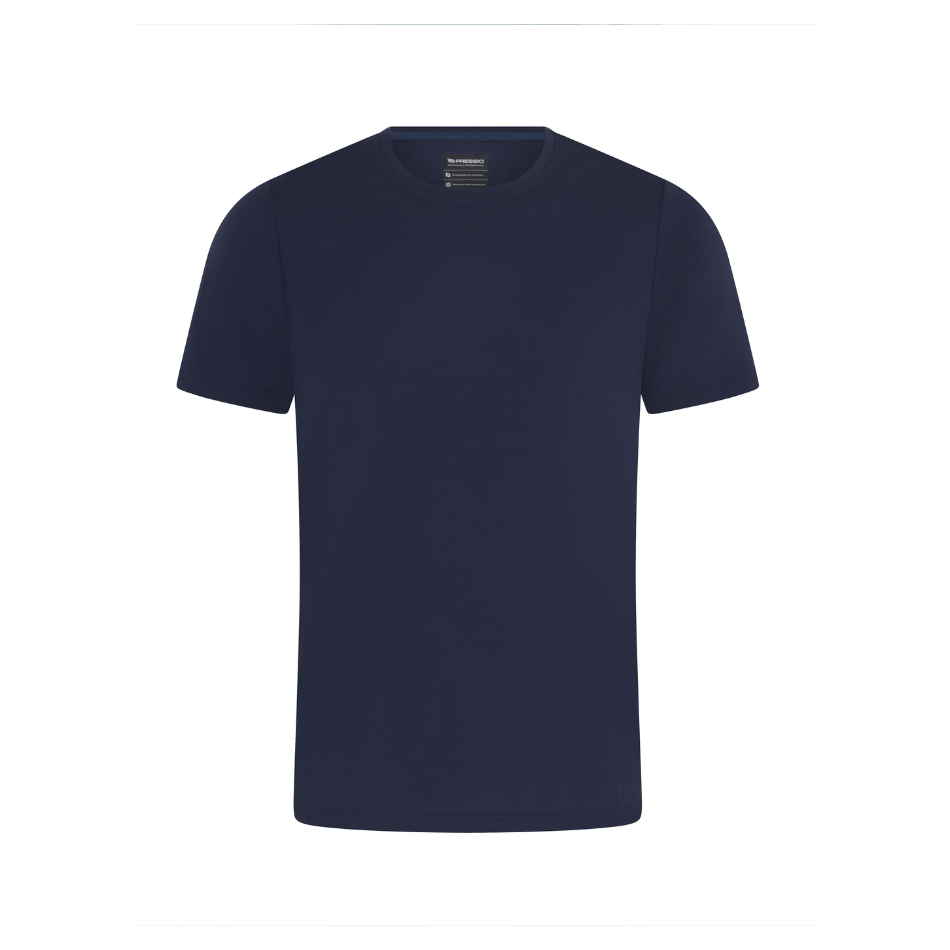 Pressio Clothing Pressio Men's Sustain Short Sleeved T-shirt in Navy SS25 - Up and Running
