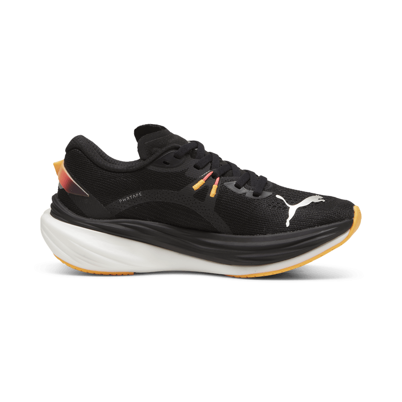 Puma Shoes Puma Deviate Nitro 3 Women's Running Shoes AW24 Black/Sunset Glow/Sun Stream - Up and Running