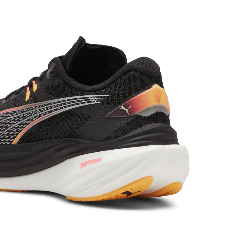 Puma Shoes Puma Deviate Nitro 3 Women's Running Shoes AW24 Black/Sunset Glow/Sun Stream - Up and Running