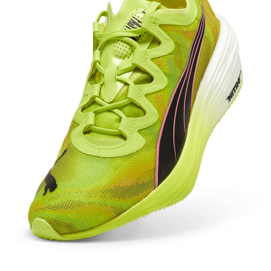 Puma Footwear Puma Fast-FW D Nitro Elite Psychedelic Rush Men's  Running Shoes SS24 Lime Pow-Puma Black-Poison Pink - Up and Running