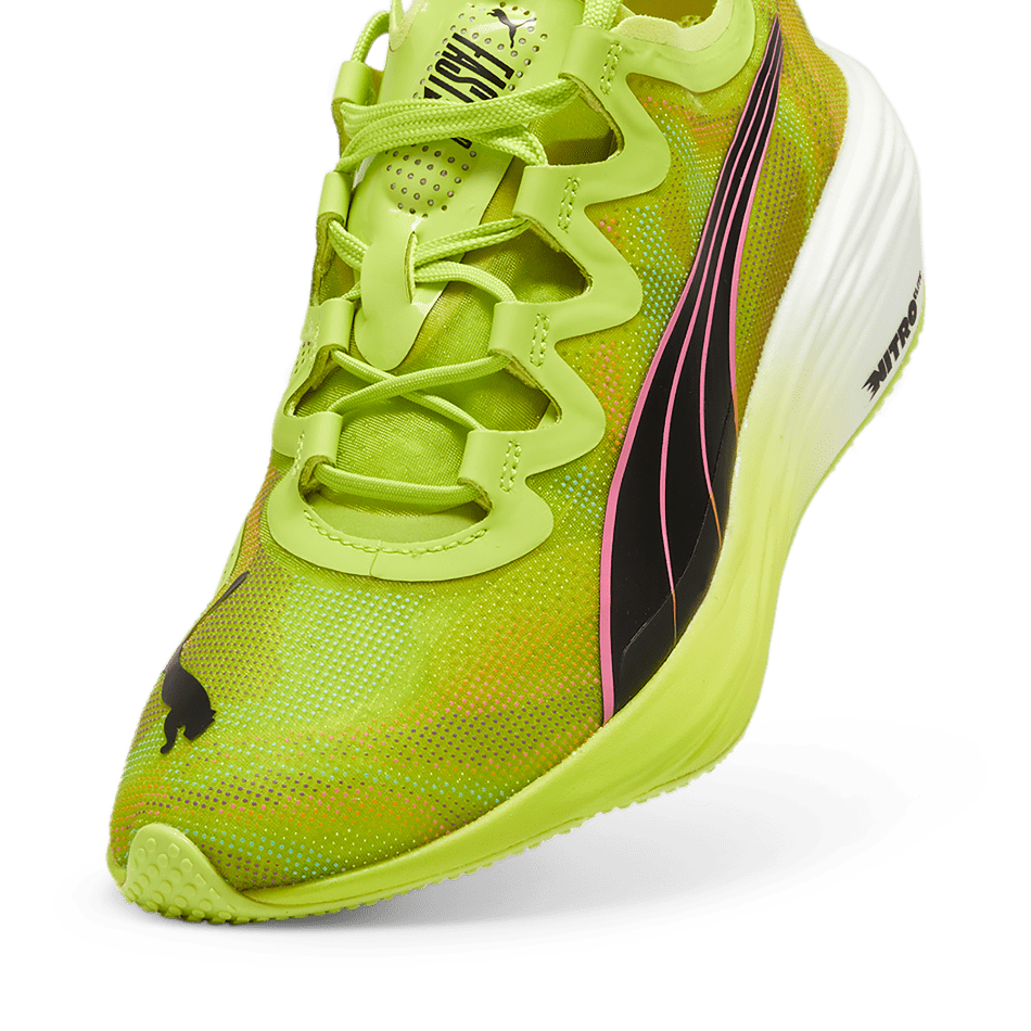 Puma Footwear Puma Fast-FW D Nitro Elite Psychedelic Rush Women's  Running Shoes SS24 Lime Pow-Puma Black-Poison Pink - Up and Running