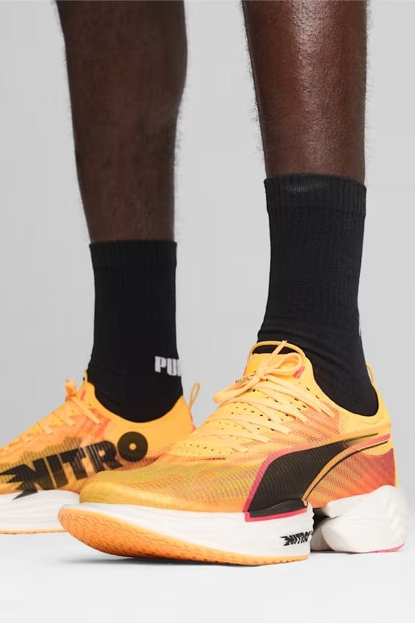 Puma Shoes Puma Fast-R Nitro Elite 2 Men's Running Shoes AW24 Sun Stream/Sunset Glow/Puma White - Up and Running