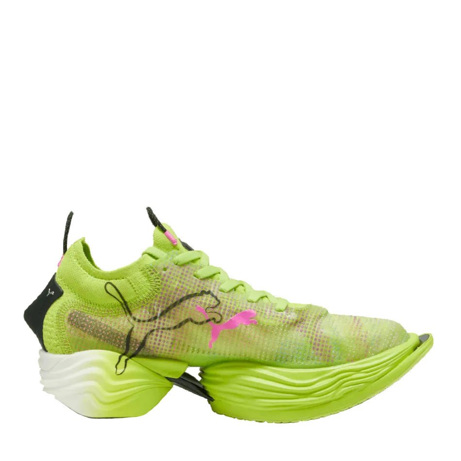 Puma Footwear Puma FAST-R Nitro Elite 2 Psychedelic Rush  Women's  Running Shoes SS24 Lime Pow-Puma Black-Poison Pink - Up and Running