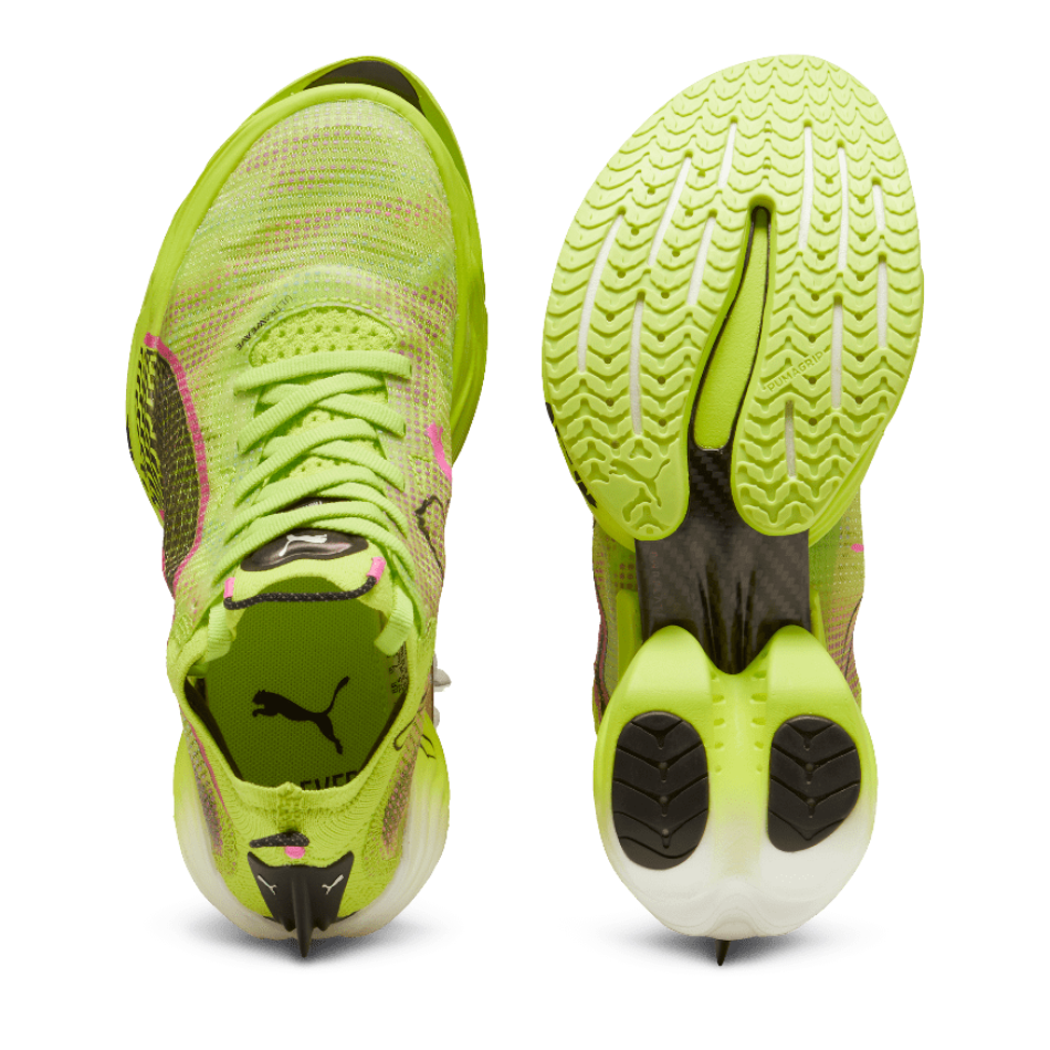 Puma Footwear Puma FAST-R Nitro Elite 2 Psychedelic Rush  Women's  Running Shoes SS24 Lime Pow-Puma Black-Poison Pink - Up and Running