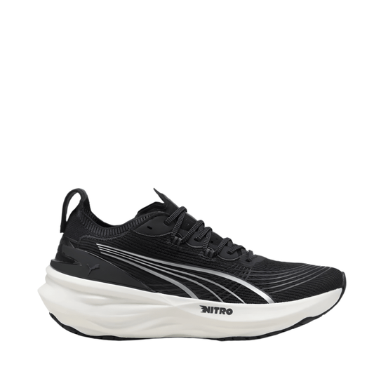 PUMA Shoes Puma Men's ForeverRun Nitro 2 Running Shoes in PUMA Black/PUMA White SS25 - Up and Running