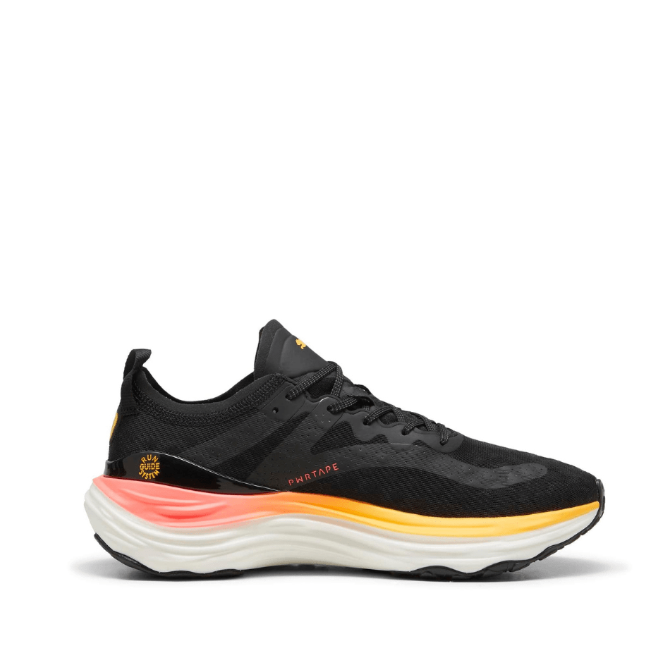 Puma Shoes Puma Men's ForeverRun NITRO - Black-Sun Stream-Sunset Glow AW24 - Up and Running