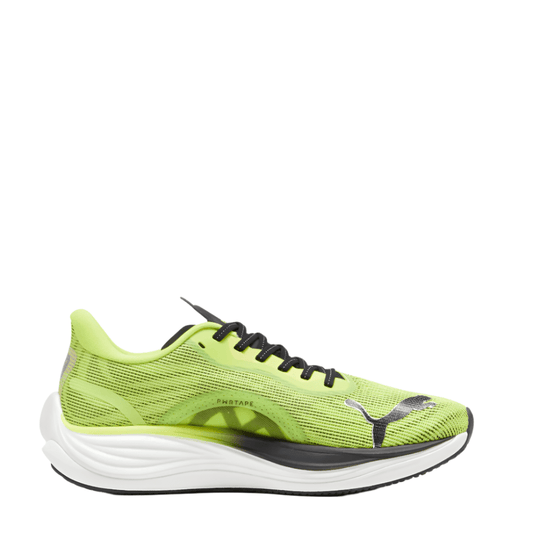 Puma Shoes 10.5 Puma Velocity Nitro 3 Men's  Running Shoes SS24 Lime Pow-PUMA Black-PUMA Silver - Up and Running