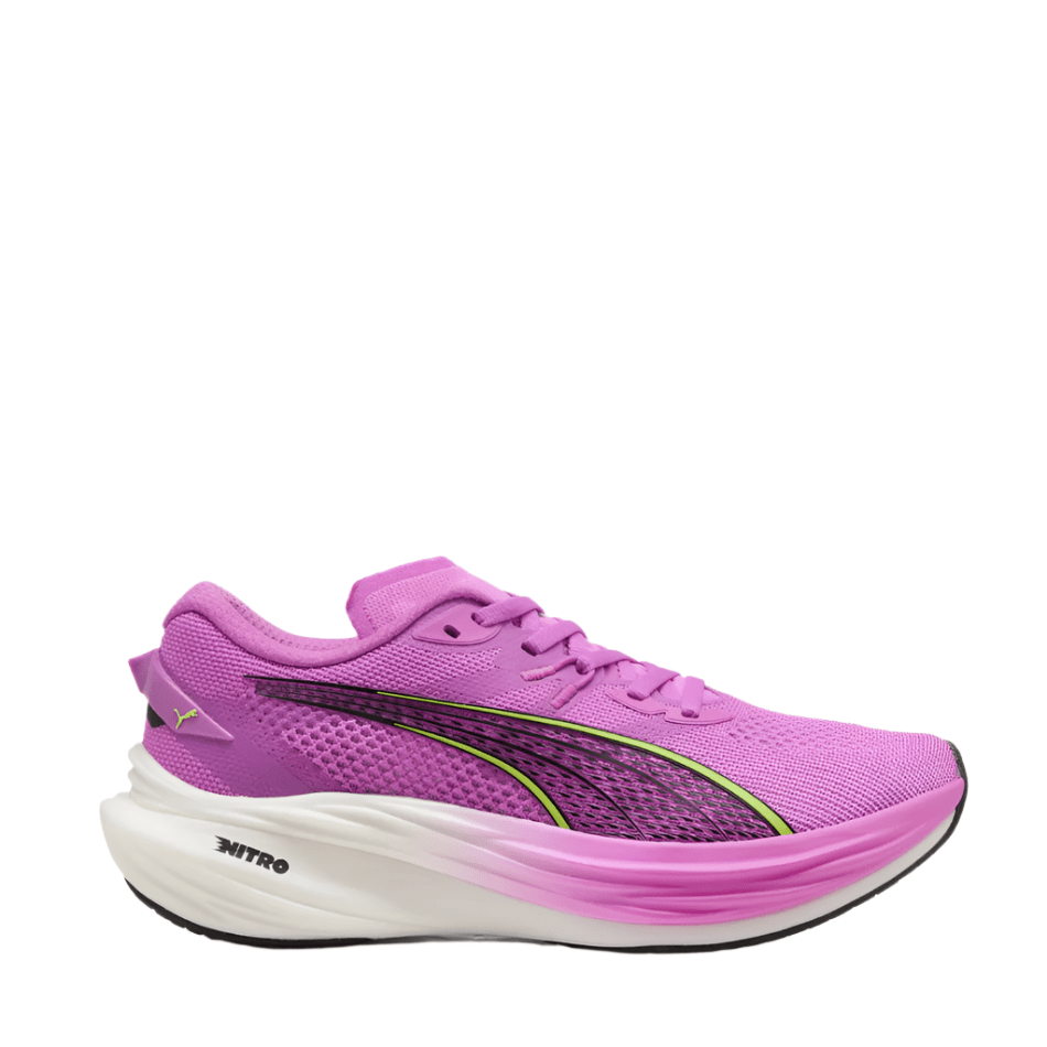 PUMA Shoes Puma Women's Deviate NITRO 3 Running Shoes in Pure Magenta/Yellow Alert/Puma White SS25 - Up and Running