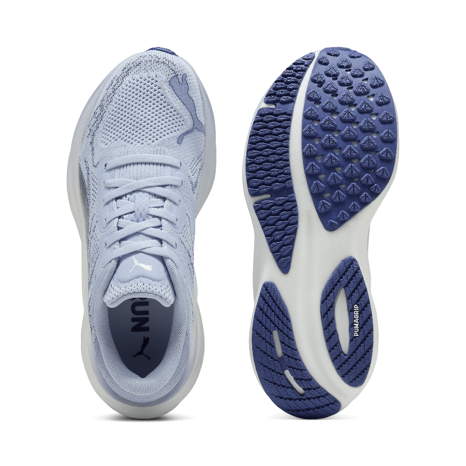 PUMA Shoes Puma Women's Magnify Nitro 2 Running Shoes in Cool Weather/Blue Crystal SS25 - Up and Running