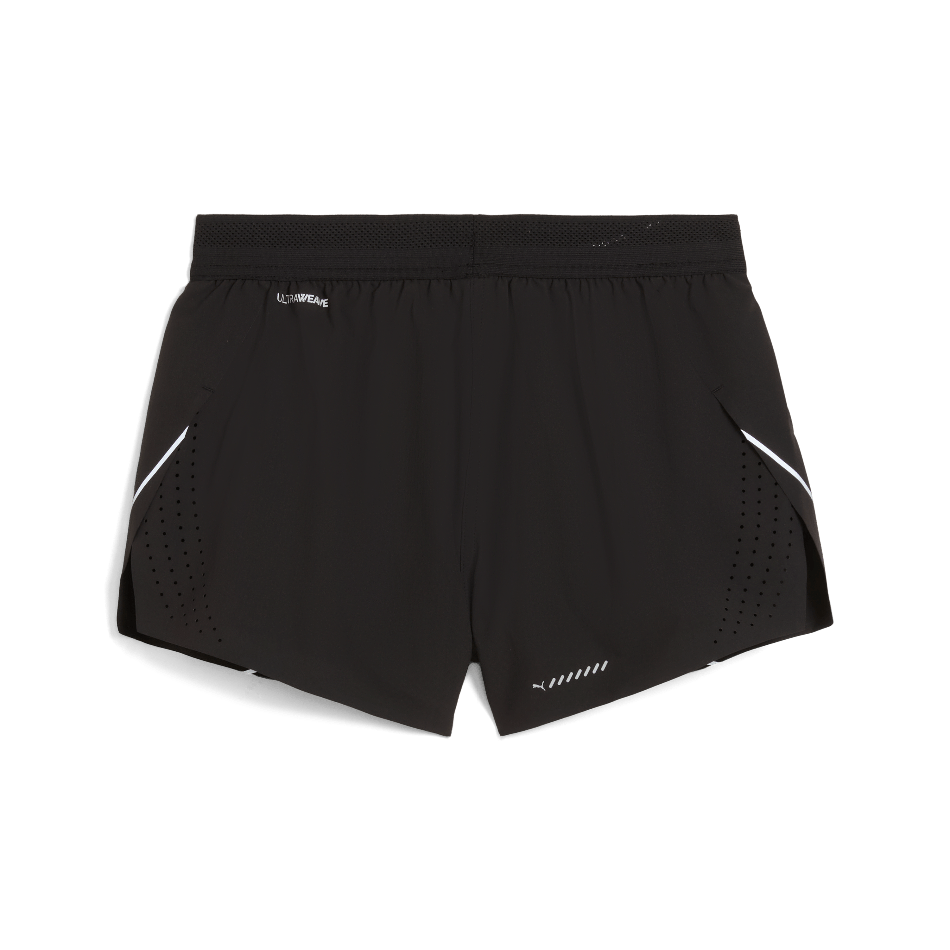 PUMA Clothing Puma Women's Raceday Ultraweave 3" Split Short in Puma Black SS25 - Up and Running