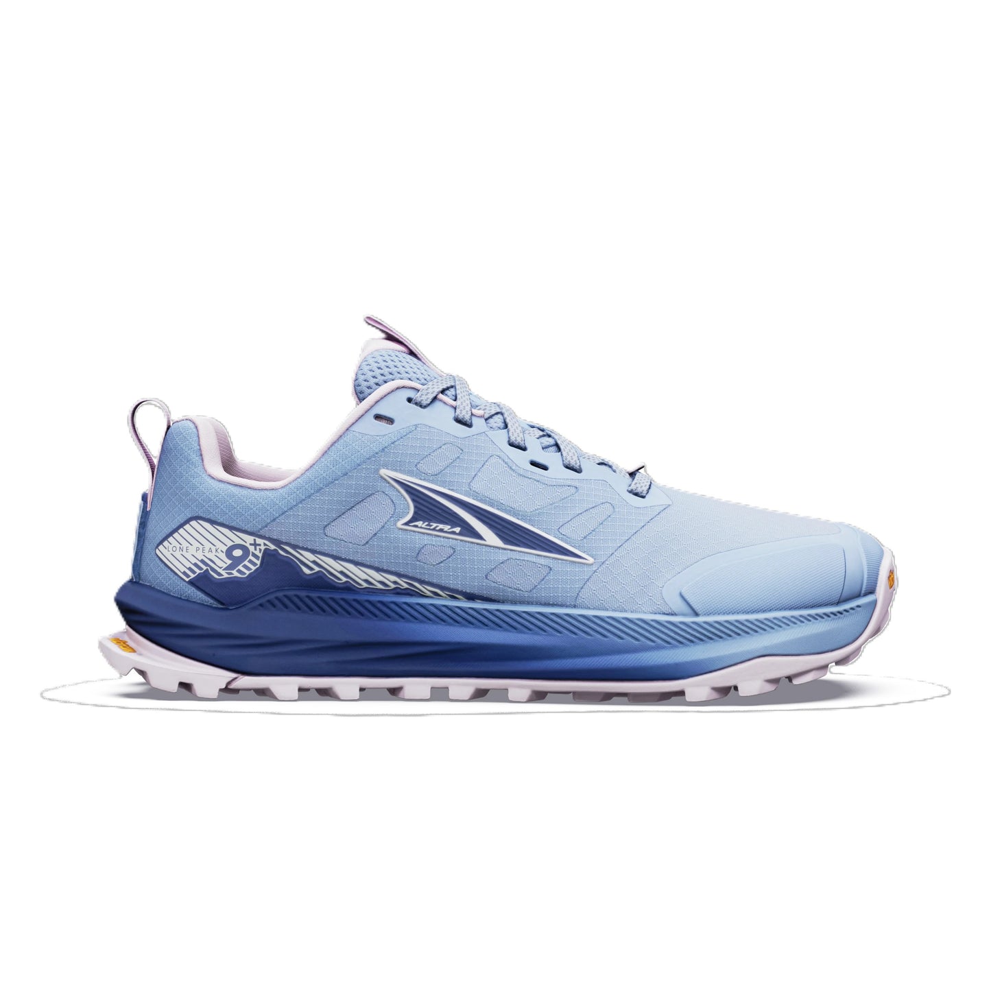 Altra Women's Lone Peak 9+ Trail Running Shoes in Rain Washed/Oceana/Orchid Ice AW26