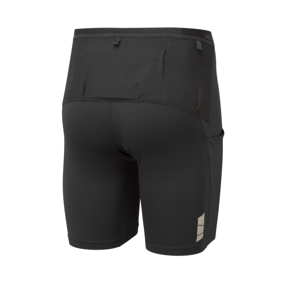 Ronhill Clothing Ronhill Men's Tech All-Terrain 8 Inch Stretch Short in All Black SS25 - Up and Running