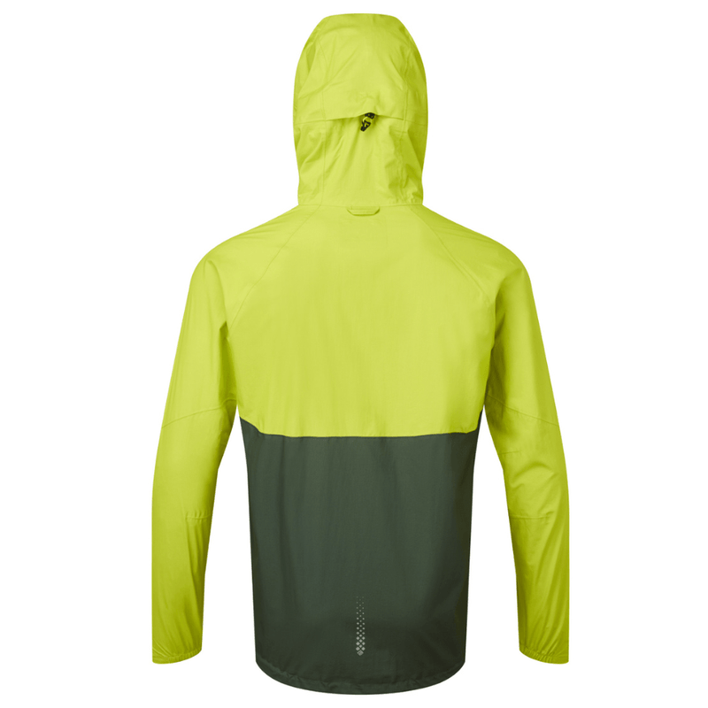 Ronhill Clothing Ronhill Men's Tech Fortify Jacket in Dark Sage/Acid AW24 - Up and Running