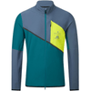 Ronhill Clothing Ronhill Men's Tech Gore-Tex Wind stopper Jacket in Deep Teal/Lake/Acid AW24 - Up and Running